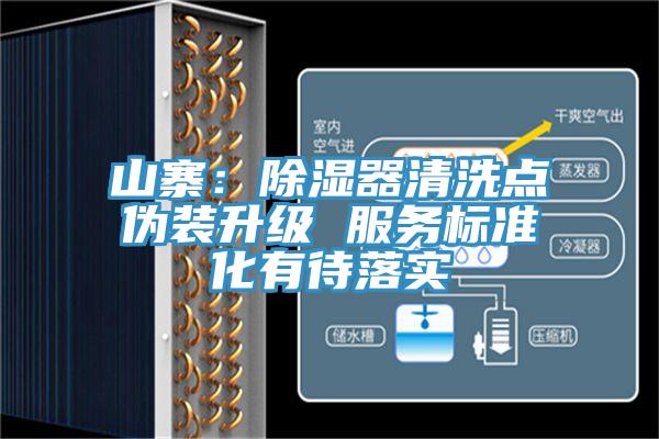 山寨:除濕器清洗點偽裝升級 服務標準化有待落實