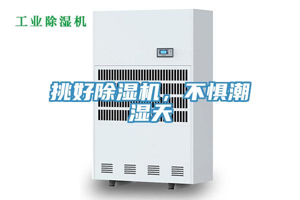 挑好除濕機，不懼潮濕天
