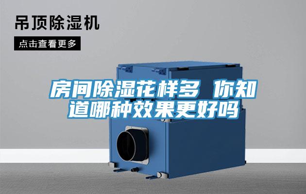 房間除濕花樣多 你知道哪種效果更好嗎