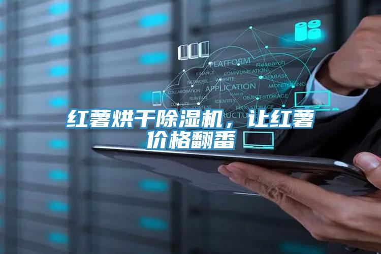 紅薯烘干除濕機，讓紅薯價格翻番