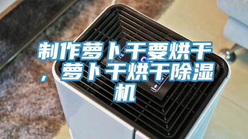 制作蘿卜干要烘干,蘿卜干烘干除濕機