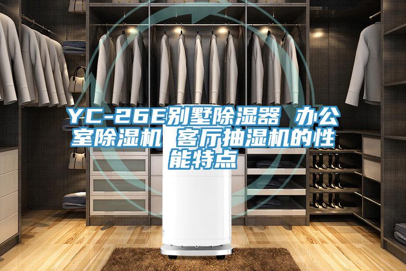 YC-26E別墅除濕器 辦公室除濕機(jī) 客廳抽濕機(jī)的性能特點