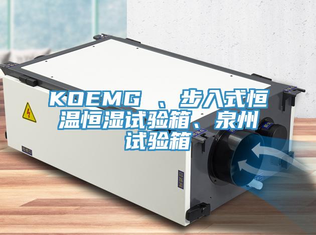 KOEMG 、步入式恒溫恒濕試驗箱、泉州試驗箱