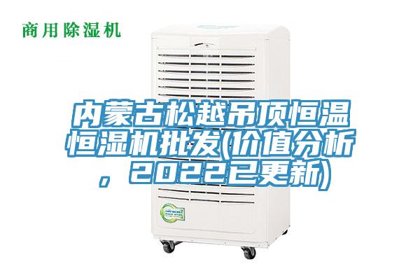 內蒙古松越吊頂恒溫恒濕機批發(價值分析,2022已更新)