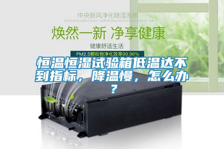 恒溫恒濕試驗(yàn)箱低溫達(dá)不到指標(biāo)，降溫慢，怎么辦？