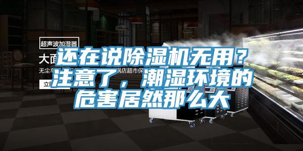 還在說除濕機(jī)無用？注意了，潮濕環(huán)境的危害居然那么大