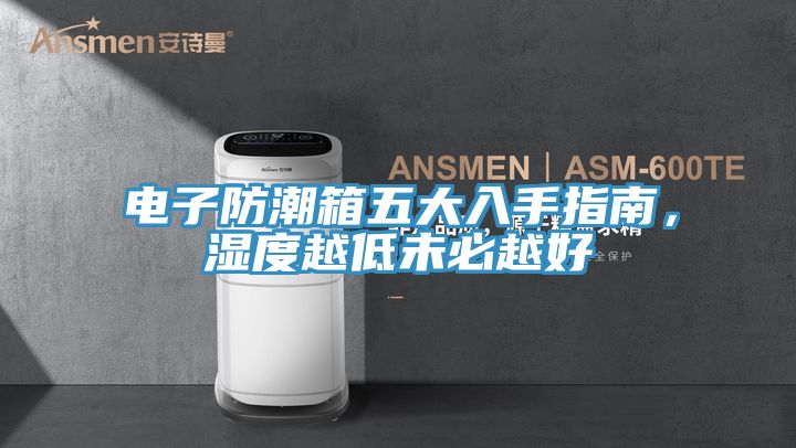 電子防潮箱五大入手指南,濕度越低未必越好