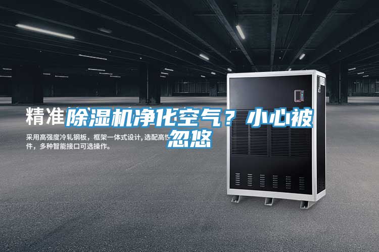 除濕機(jī)凈化空氣?小心被忽悠