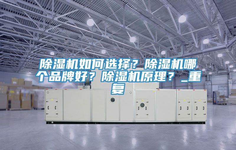 除濕機如何選擇？除濕機哪個品牌好？除濕機原理？_重復