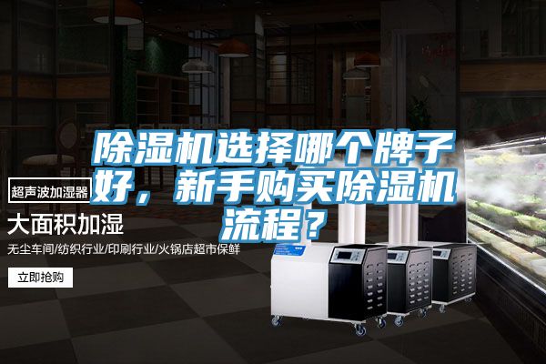 除濕機選擇哪個牌子好,新手購買除濕機流程?